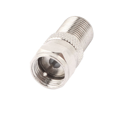 Harfington Uxcell F-Type Male to F-Type Female Connector RF CCTV Coax Coaxial Adapter