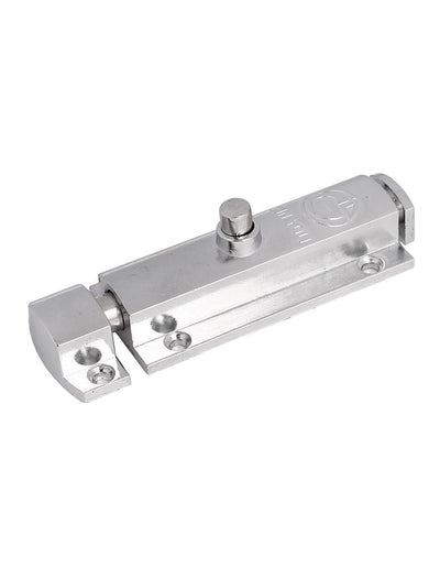 Harfington Uxcell Window Security Stainless Steel Spring Loaded Automatic Door Bolt 3.3" Long