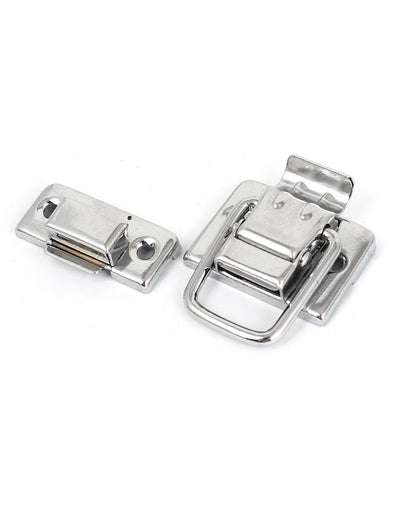 Harfington Uxcell 4 Pcs Toggle Catch Latch Case Trunk Chest Boxes Suitcase Clip Clasp Trinket Tool