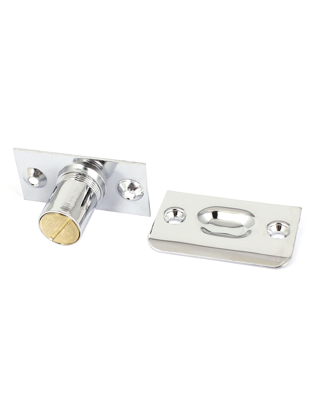 uxcell Uxcell 18mm Dia Threaded Bales Catch Ball Mortice Door Cupboard Spring Roller Latch