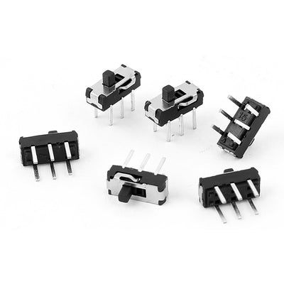 uxcell Uxcell 6 Pcs 2 Position DPDT 2P2T 6 Pin PCB Panel Mini Vertical Slide Switch