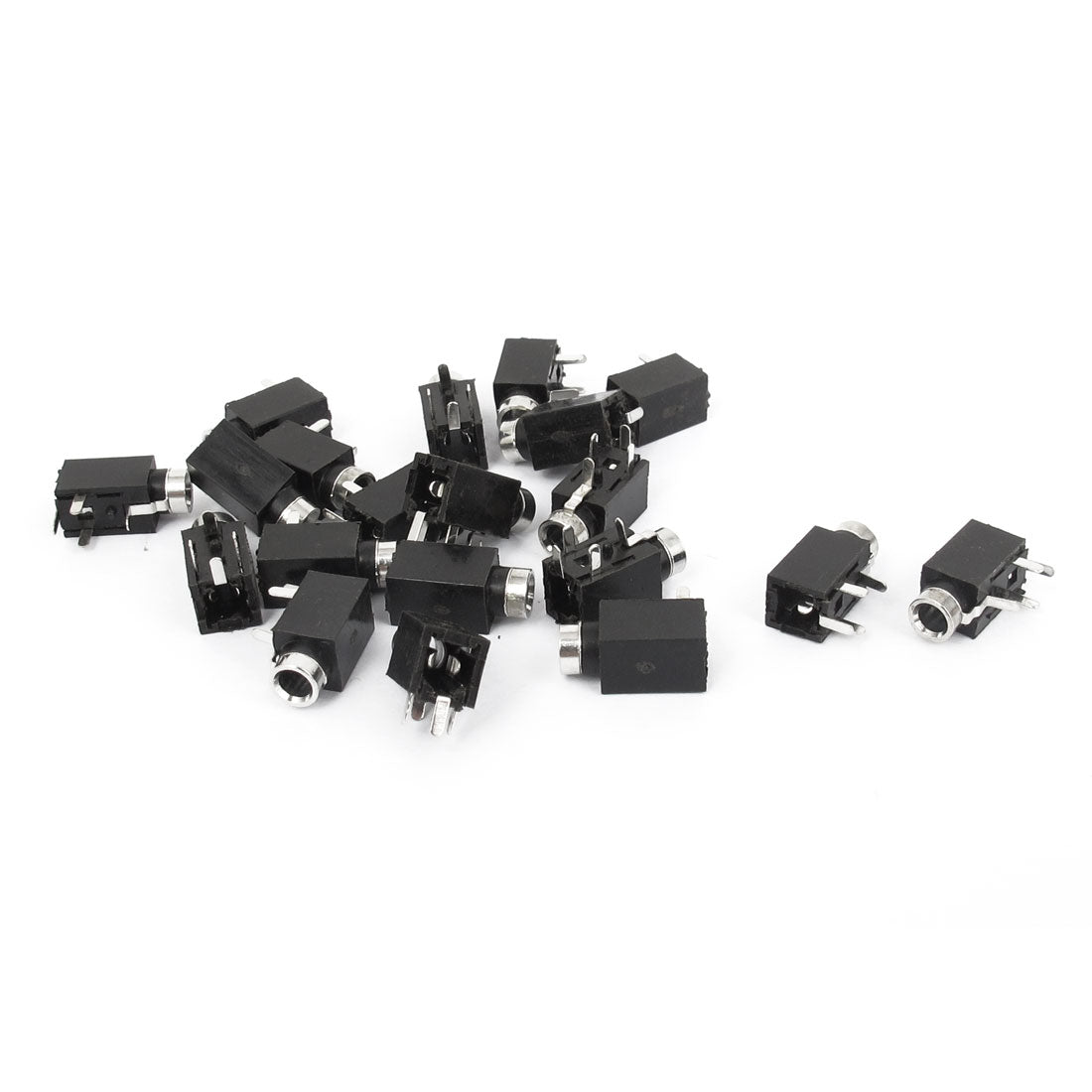 uxcell Uxcell 20 Pcs 4 Pin 2.5mm Audio Jack Socket PCB for Headphone