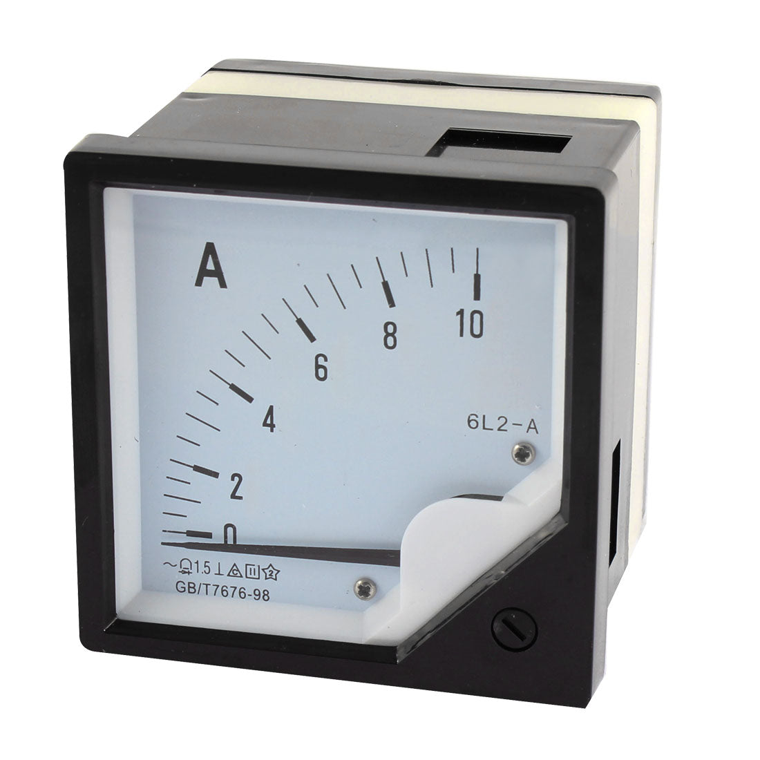 uxcell Uxcell Class 1.5 AC 0-10A Ammeter Current Panel Meter Analogue Analog Black