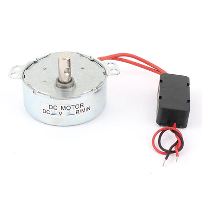 Harfington Uxcell DC 12V 3RPM Fan Speed Reducer Micro Brushless CW/CCW Synchronous Motor 50TYC