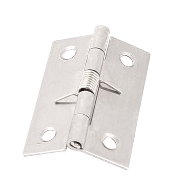 uxcell Uxcell 48mmx36mm Cabinet Drawer Door Closers Stainless Steel Hinges
