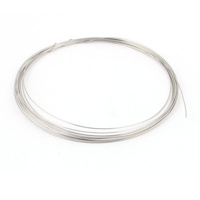 Harfington Uxcell Nichrome 80 0.7mm 21 Gauge AWG  Heater Wire 5 Meters Silver Tone