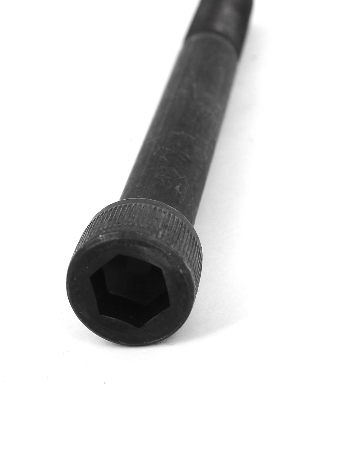 Uxcell Uxcell M3x40mm 12.9 Alloy Steel Hex Socket Screws Partially Threaded Bolt Black 10Pcs