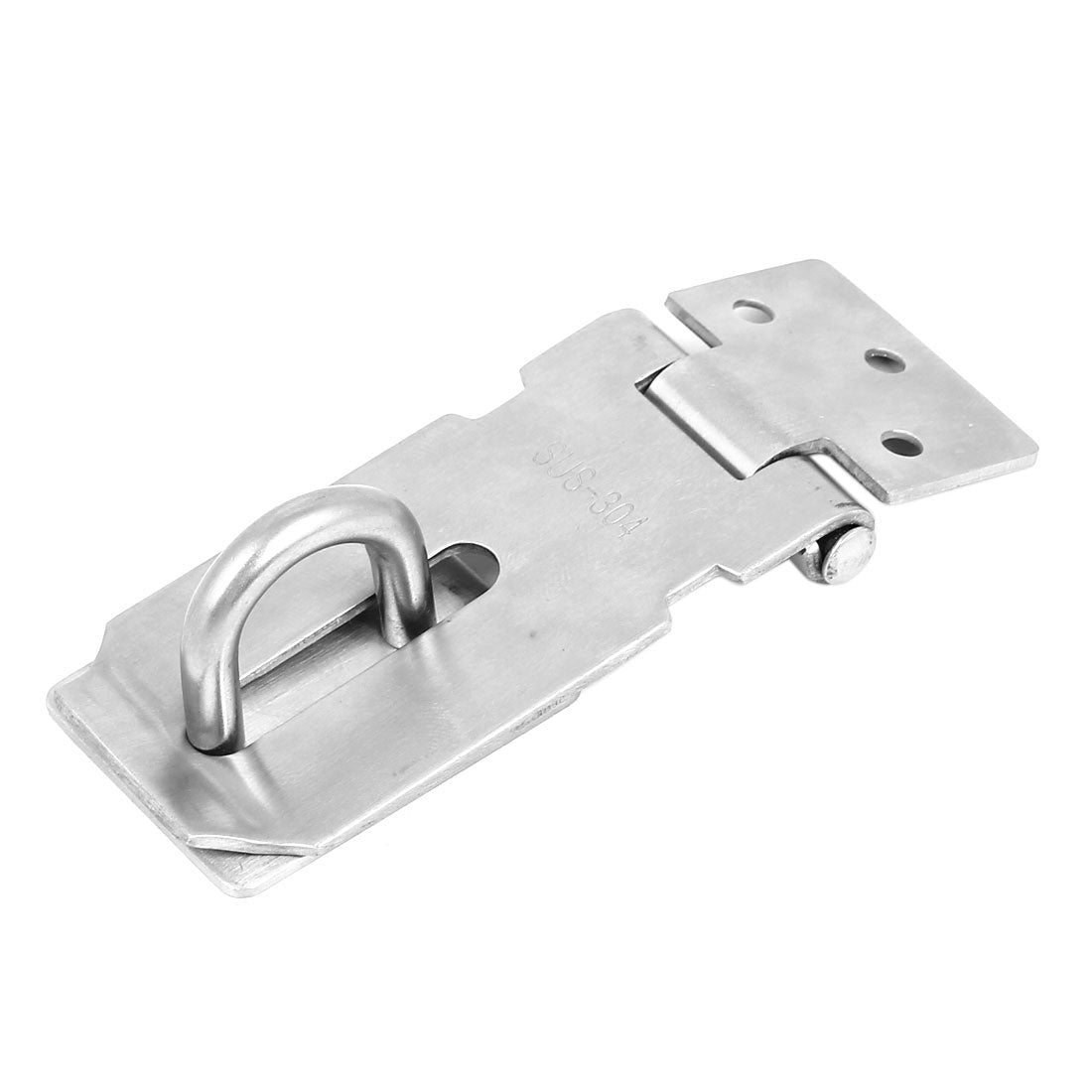 uxcell Uxcell Home 304 Stainless Steel Hasp Staple Safety Door Bolt Latches for Padlock
