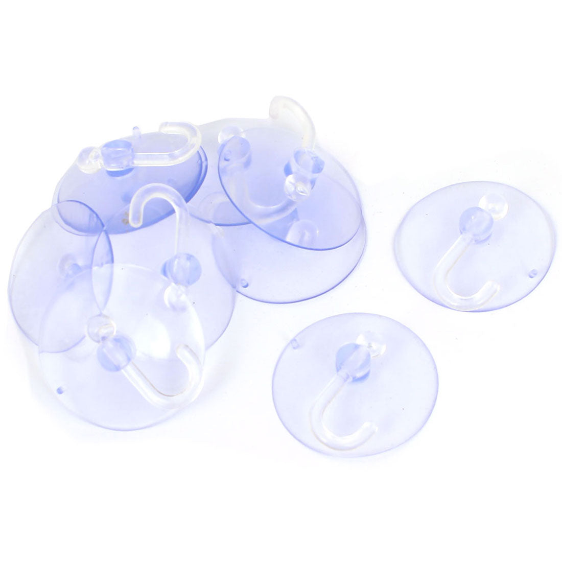 uxcell Uxcell 10PCS Clear Suction Cup Kitchen Cabinet Glass Windows Sucker Vacuum Hooks