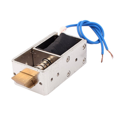 Harfington Uxcell Push Pull Type DIY DC Electromagnet Magnet Solenoid 10mm 40N DC 24V 1.5A