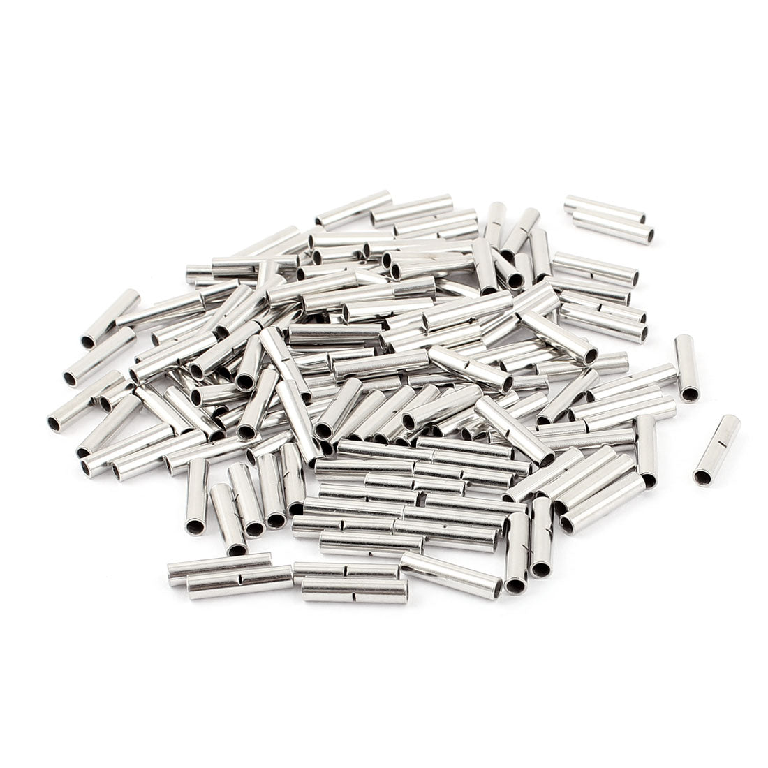 uxcell Uxcell 150Pcs BN1 Uninsulated Connectors Terminal for 22-16 A.W.G Wire