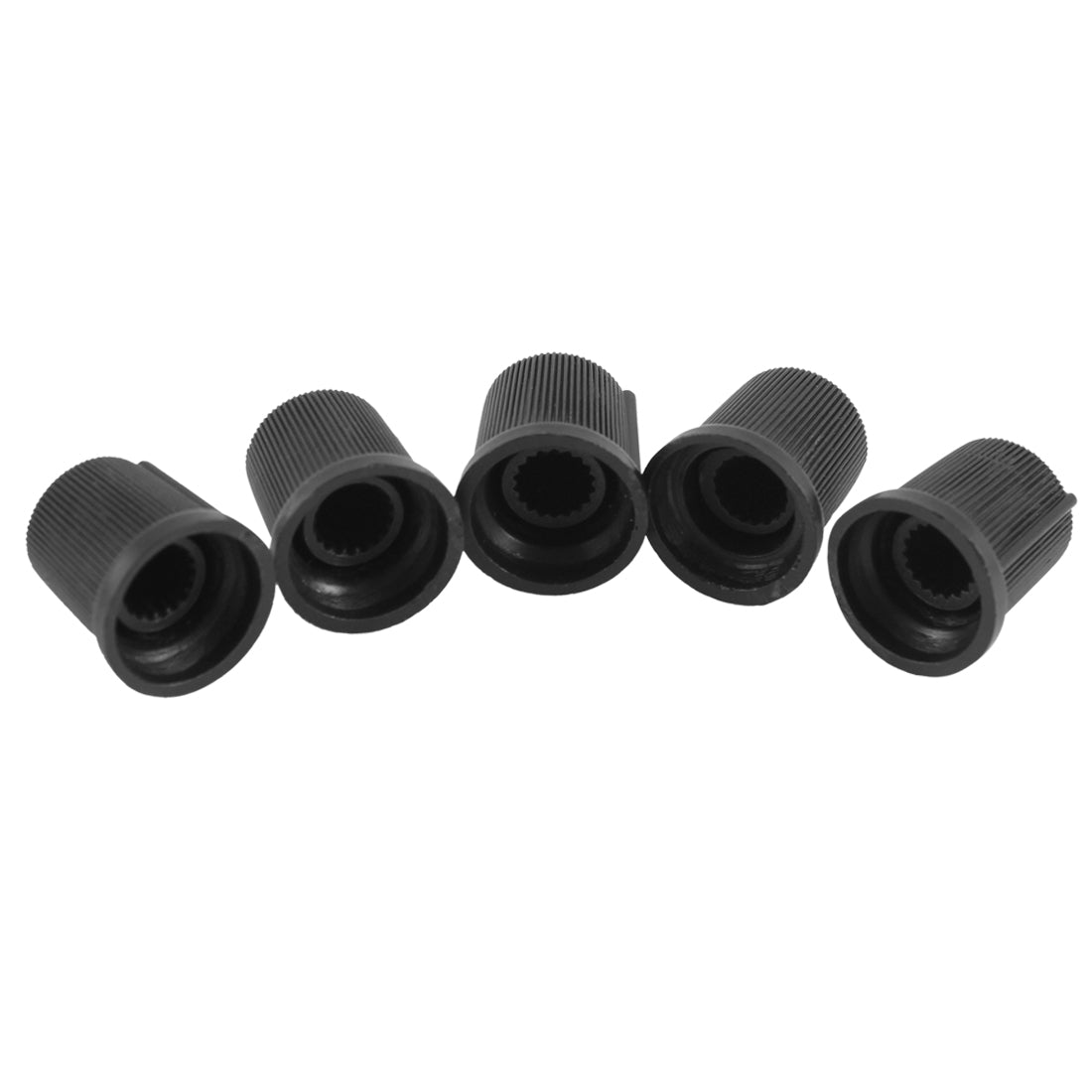 uxcell Uxcell 75Pcs Volume Control Rotary Knobs for 6mm Dia Knurled Shaft Potentiometer