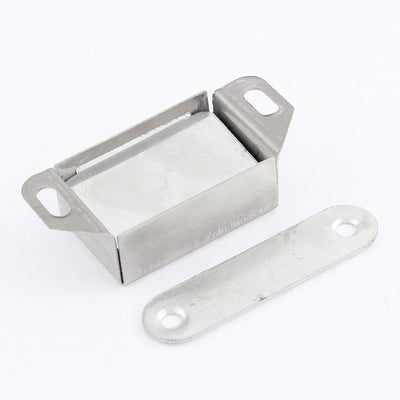 Harfington Uxcell Door Cabinet Cupboards Stainless Steel Magnetic Catch Stopper Holder Silver Tone