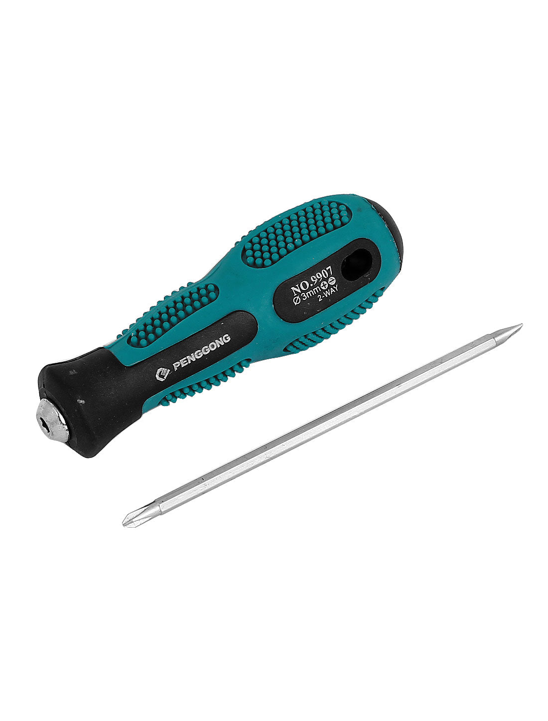 uxcell Uxcell 75mmx3mm Hex Shaft 3mm Magnetic Tip Slotted Phillips Screwdriver
