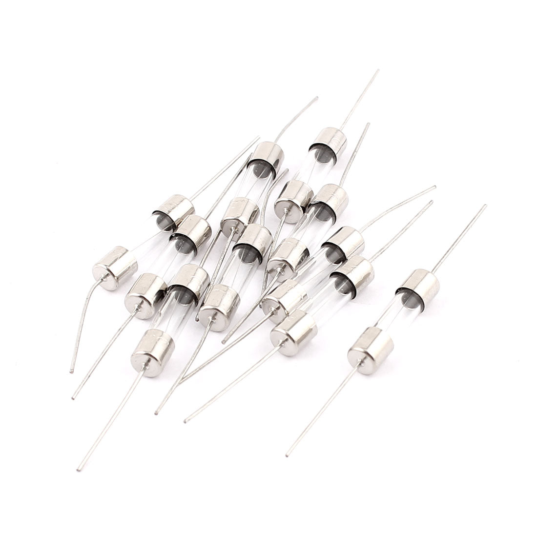 uxcell Uxcell Electrical Fast Blow Axial Leaded Glass Tube Fuses 5 x 20mm 250V 1A 10pcs