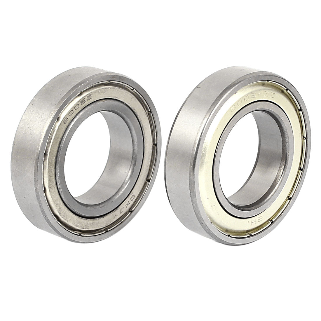 Uxcell 30mmx55mmx13mm Double Shielded Radial Deep Groove Ball Bearings ...