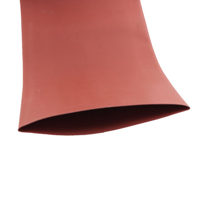 Harfington Uxcell 70mm Diameter Red Heat Shrinking Tubing Shrink Tube Hose 1M Length