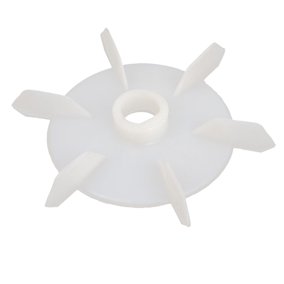 uxcell Uxcell 20mm Inner Dia 6-Vane Impeller Plastic Motor Fan Vane Wheel Replacement White