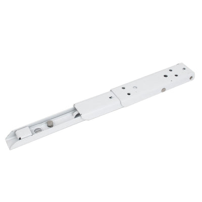 Harfington Uxcell 12" x 5" L Shaped Metal Right Angle Folding Table Shelf Bracket White