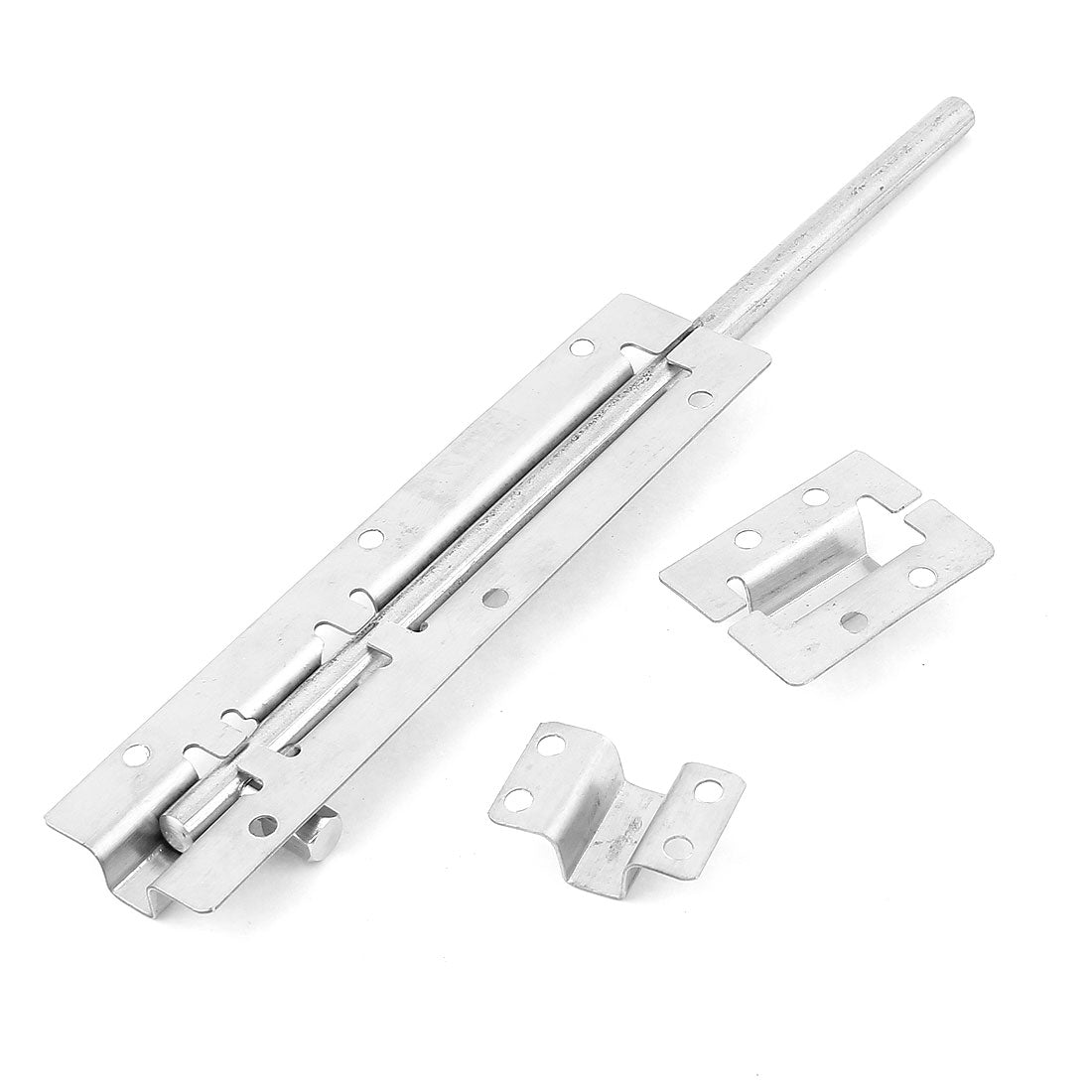 uxcell Uxcell 8.85" Long Stainless Steel Door Security Latch Sliding Lock Barrel Bolt