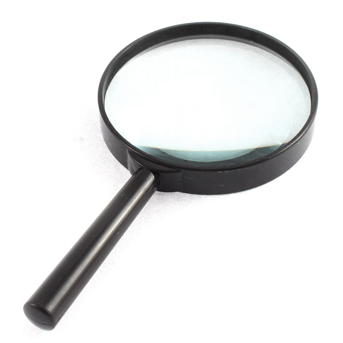 uxcell Uxcell Plastic Frame 90mm Lens 4X Handheld Magnifier Magnifying Glass Jewelry Loupe
