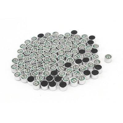 Harfington Uxcell 100pcs 9mm x 7mm Surface Mounted Devices MIC Electret Microphone Condenser Pickup