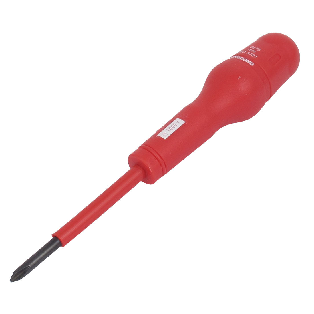 uxcell Uxcell 5mmx75mm Shaft 5mm Magnetic Tip Insulated Crosshead Phillips Screwdriver