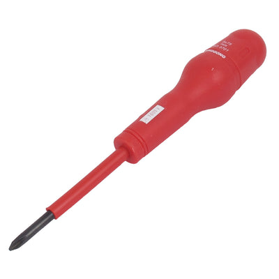 Harfington Uxcell 5mmx75mm Shaft 5mm Magnetic Tip Insulated Crosshead Phillips Screwdriver