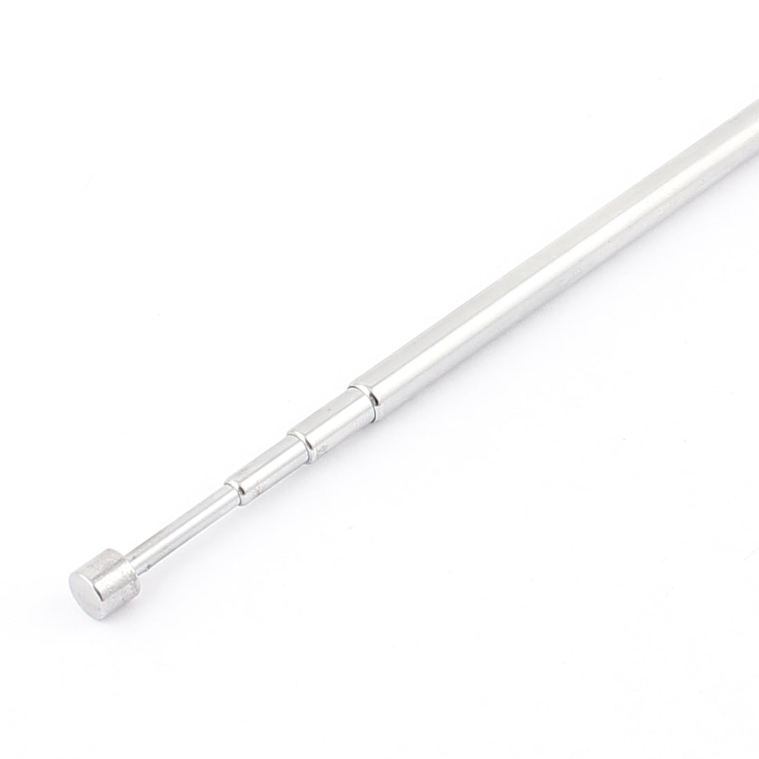 uxcell Uxcell 62.5cm 4 Section Stainless Steel AM FM Radio Universal Telescopic Antenna