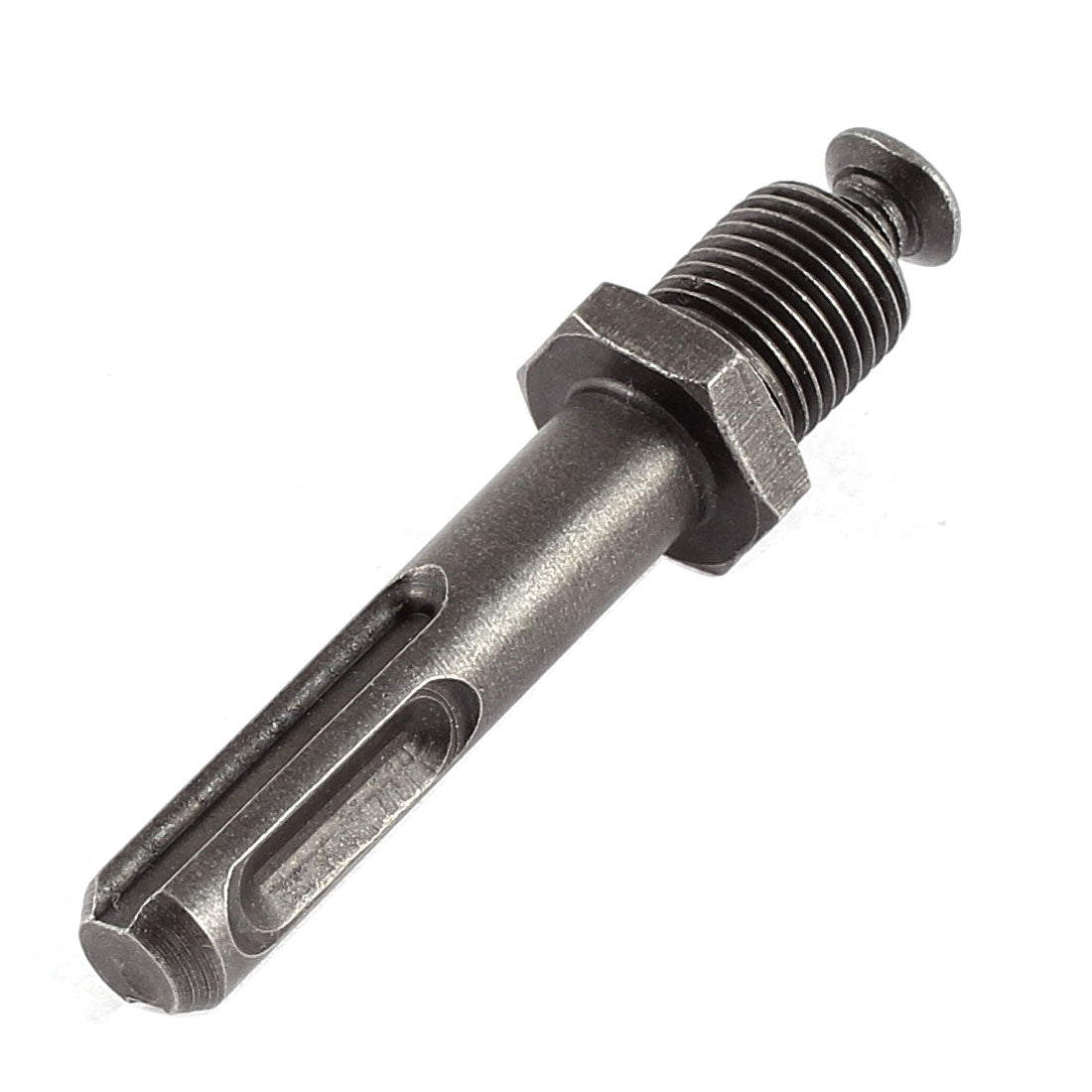 uxcell Uxcell 1/2" Male Thread Hex Nut  Shank Drill Chuck Adapter w Screw