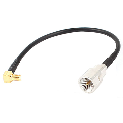 Harfington Uxcell MCX-JW Male to FME-J Female RG174 Coaxial Cable Pigtail 15cm
