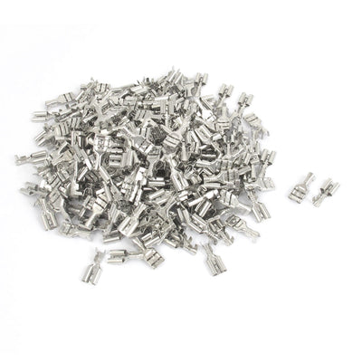 Harfington Uxcell Auto Speaker 6.3mm Wide Female Spade Terminal Wire Cable Connector 500pcs