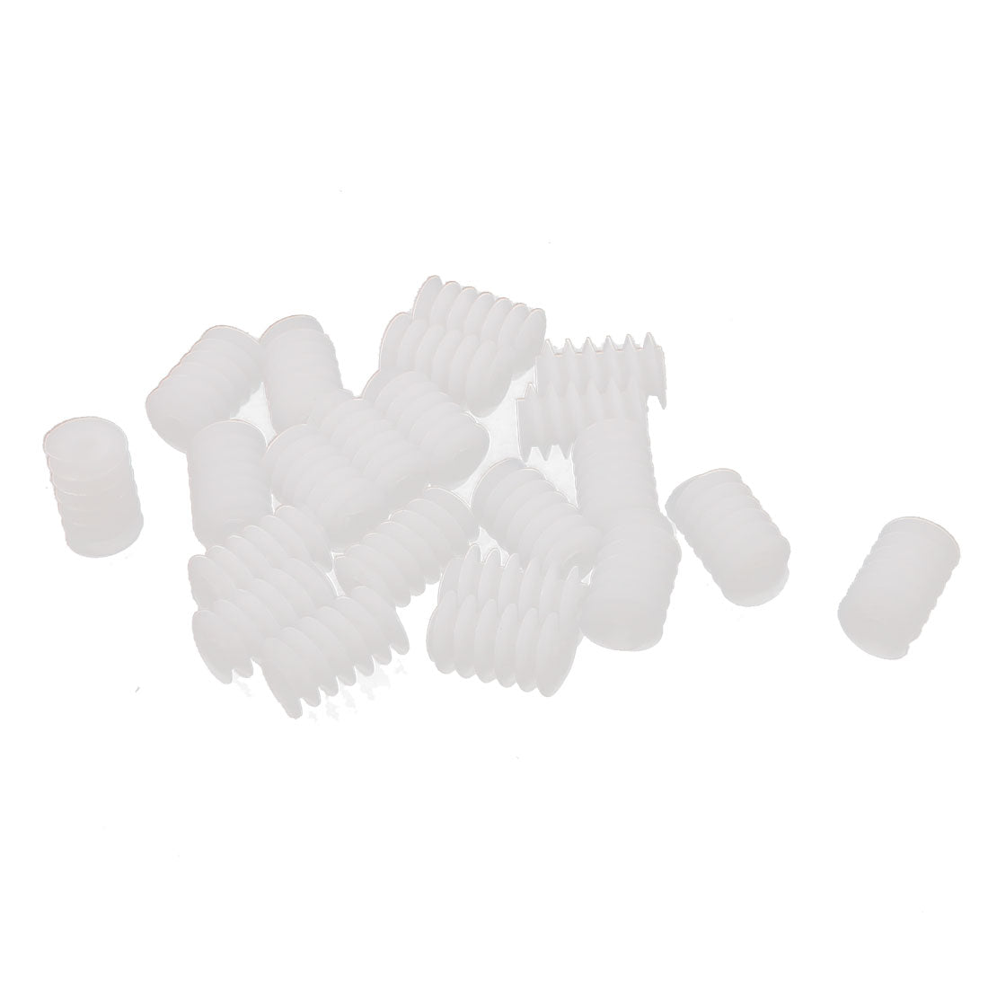 uxcell Uxcell 20 Pcs,2mm Hole 6mmx10mm Plastic Worm Gear for DIY Motor Reduction Box