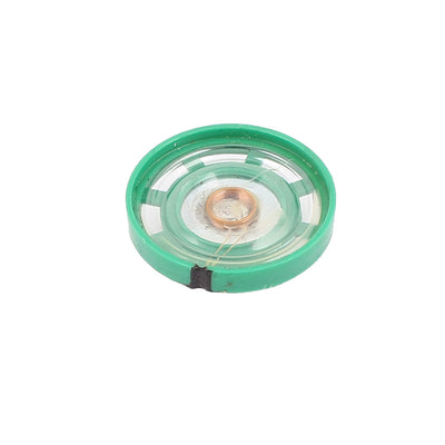 Harfington Uxcell Plastic Shell 27mm 32 Ohm 0.25W External Magnet Speaker Horn Loudspeaker Green