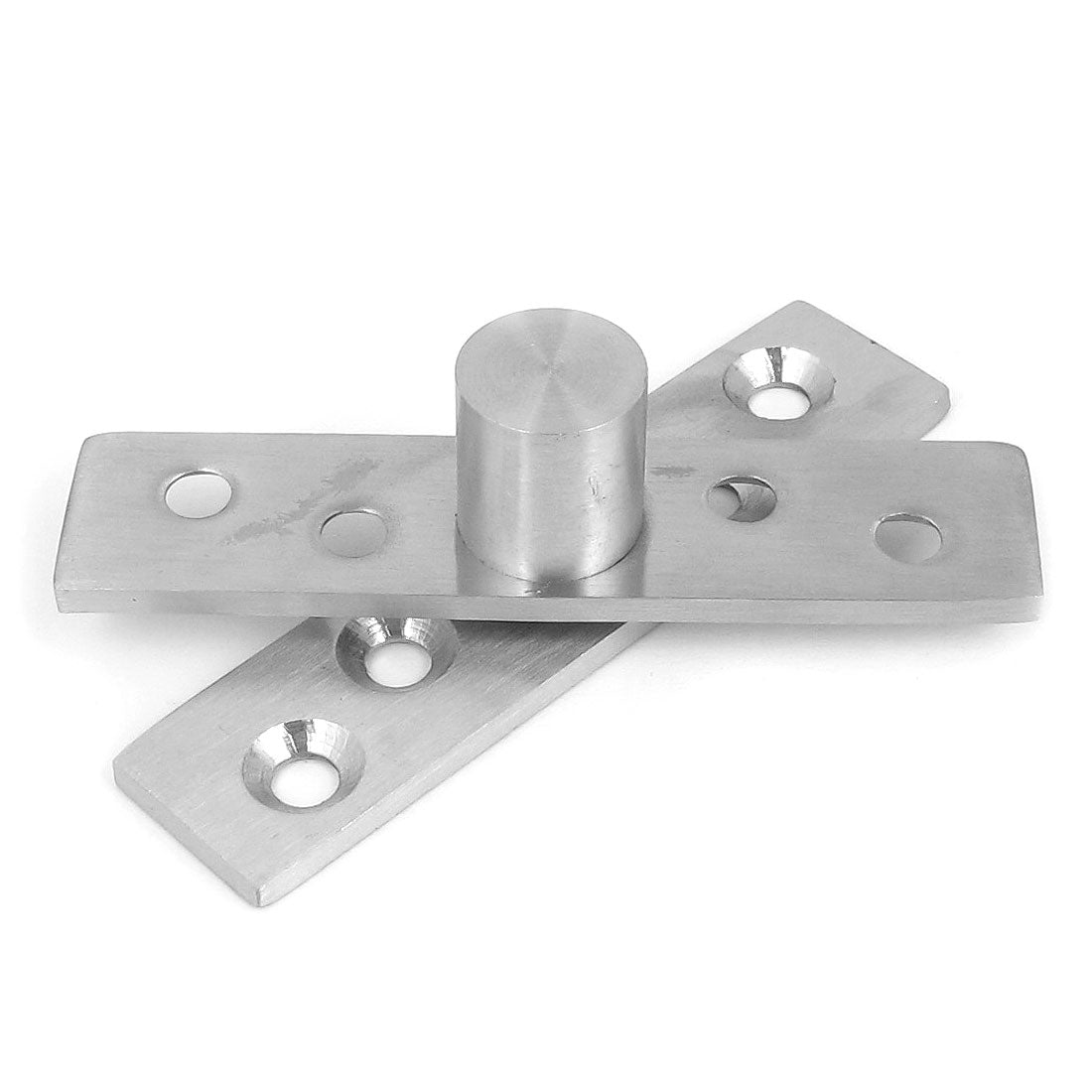 uxcell Uxcell 73mm Length Hardware Stainless Steel 360 Degree Door Pivot Hinge
