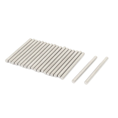 Harfington Uxcell 2.5mm x 30mm 304 Stainless Steel Dowel Pins Fasten Elements Silver Tone 20pcs