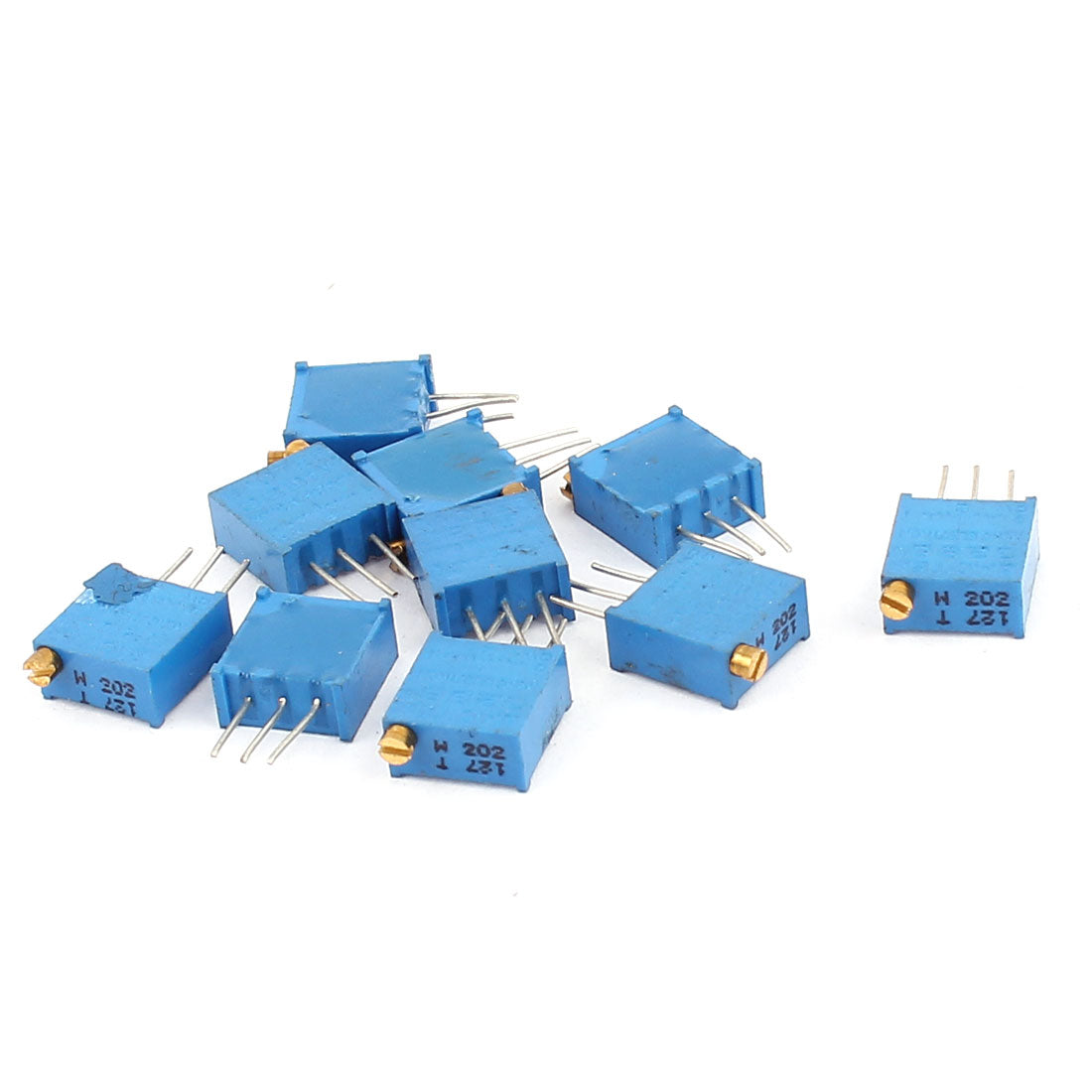 uxcell Uxcell 10 Pcs 3296W 2K ohm Multiturn Potentiometer Pot Variable Resistor