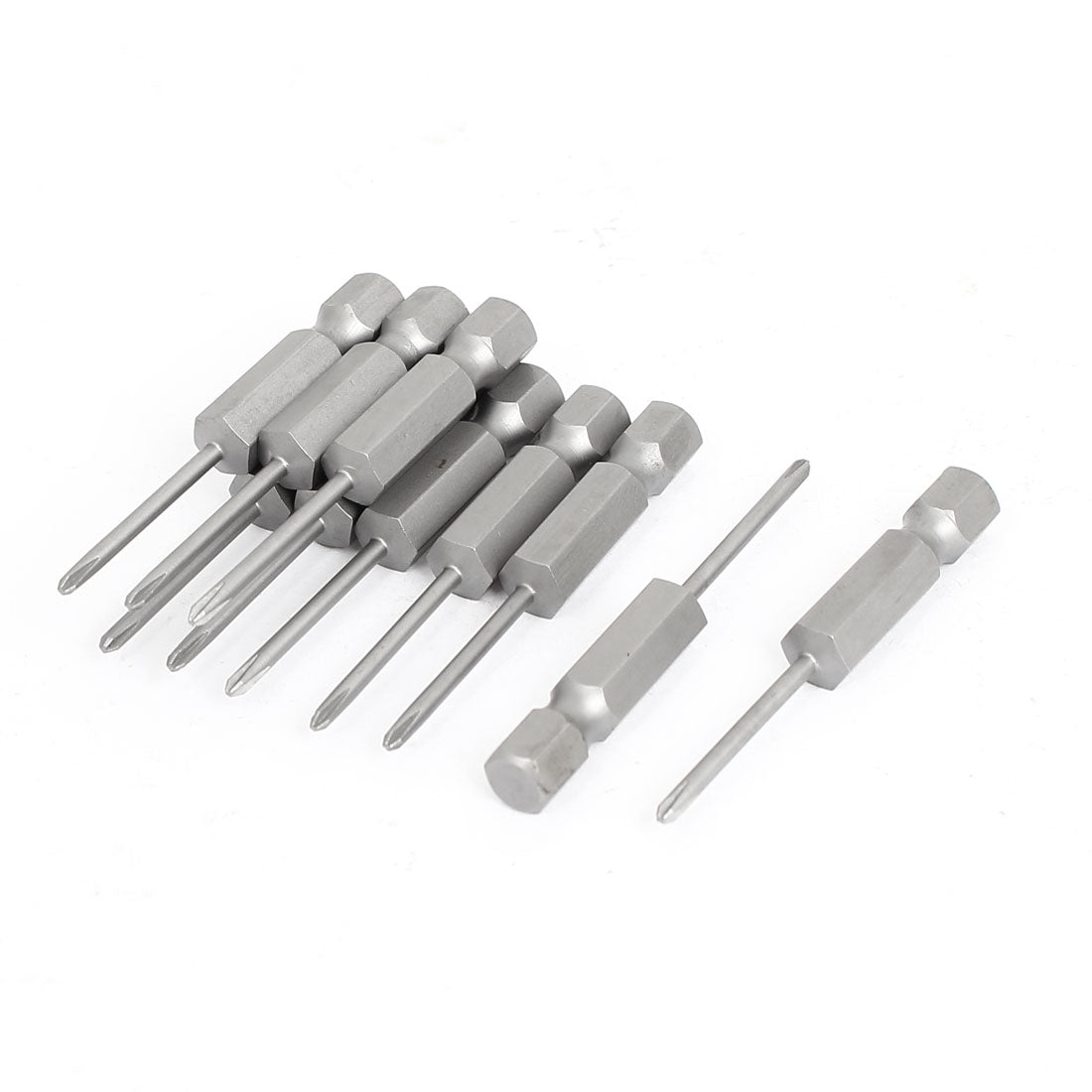 uxcell Uxcell PH0 Magnetic 2.0mm Phillips Head Screwdriver Bits 10pcs