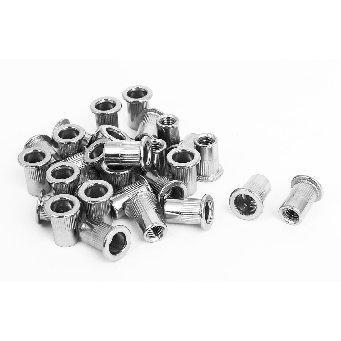 Uxcell Uxcell M5 Thread 304 Stainless Steel Rivet Nut Insert Dadi 30pcs