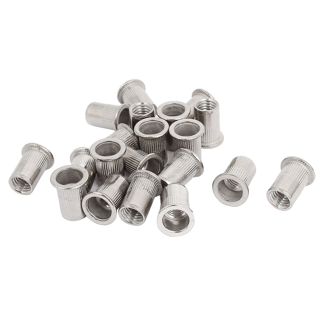 Uxcell M10 Thread 304 Stainless Steel Rivet Nut Insert Nut 20PCS ...