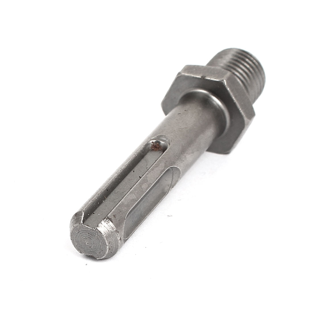 uxcell Uxcell 1/4BSP 12mm Male Thread  Shank Hammer Drill Chuck Adapter Converter