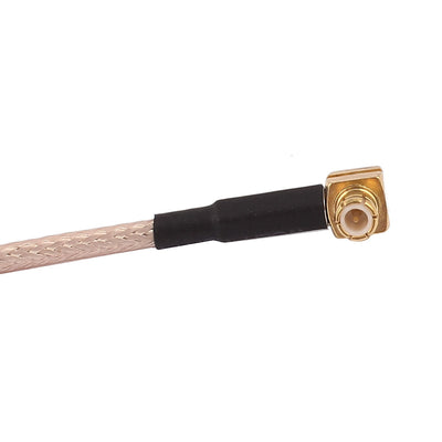 Harfington Uxcell F-J Male to MCX-JW Male RG316 Coaxial Cable Pigtail 20cm