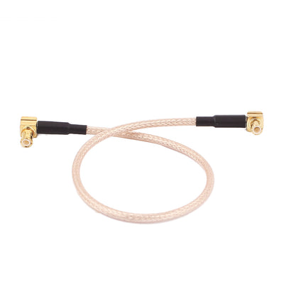 Harfington Uxcell MCX-JW Male to MCX-JW Male RG316 Coaxial Cable Pigtail 20cm