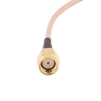 Harfington Uxcell RP-SMA-J Female to SMA-J Male RG316 Coaxial Cable Pigtail 20cm