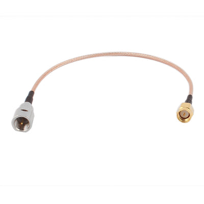 Harfington Uxcell FME-J Male to SMA-J Male RG316 Coaxial Cable Pigtail 20cm
