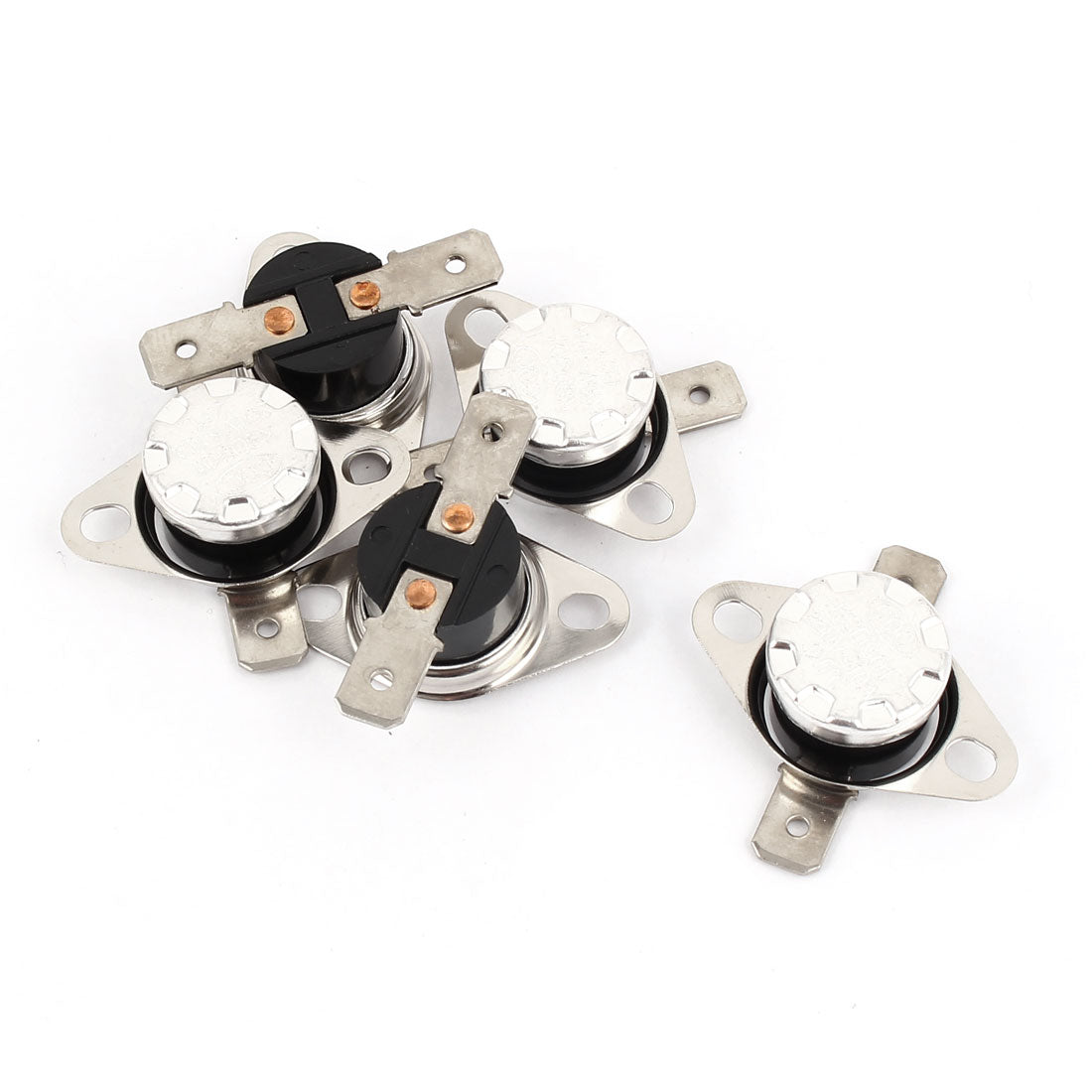 uxcell Uxcell 5 Pcs AC 250V 10A KSD301 NO 125 Celcius Degree Temperature Switch Thermostat