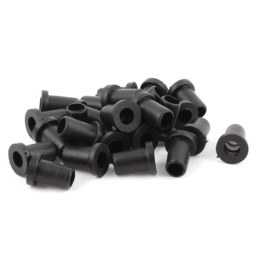 Uxcell 25 Pcs 14mm x 6mm Strain Re-lief Cord Boot Protector Cable ...