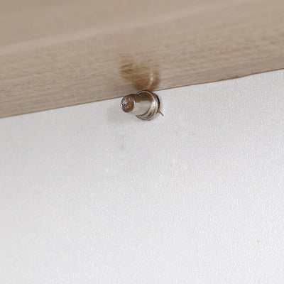 Harfington Uxcell 5mm Metal Furniture Cupboard Shelf Pins Pegs Supports Holder 20 Pcs