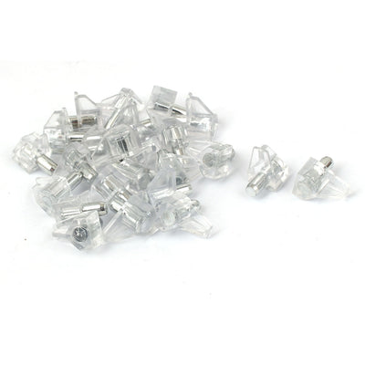 Harfington Uxcell 5mm Dia Support Peg Stud Pin for Kitchen Cupboard Cabinet 30 Pcs