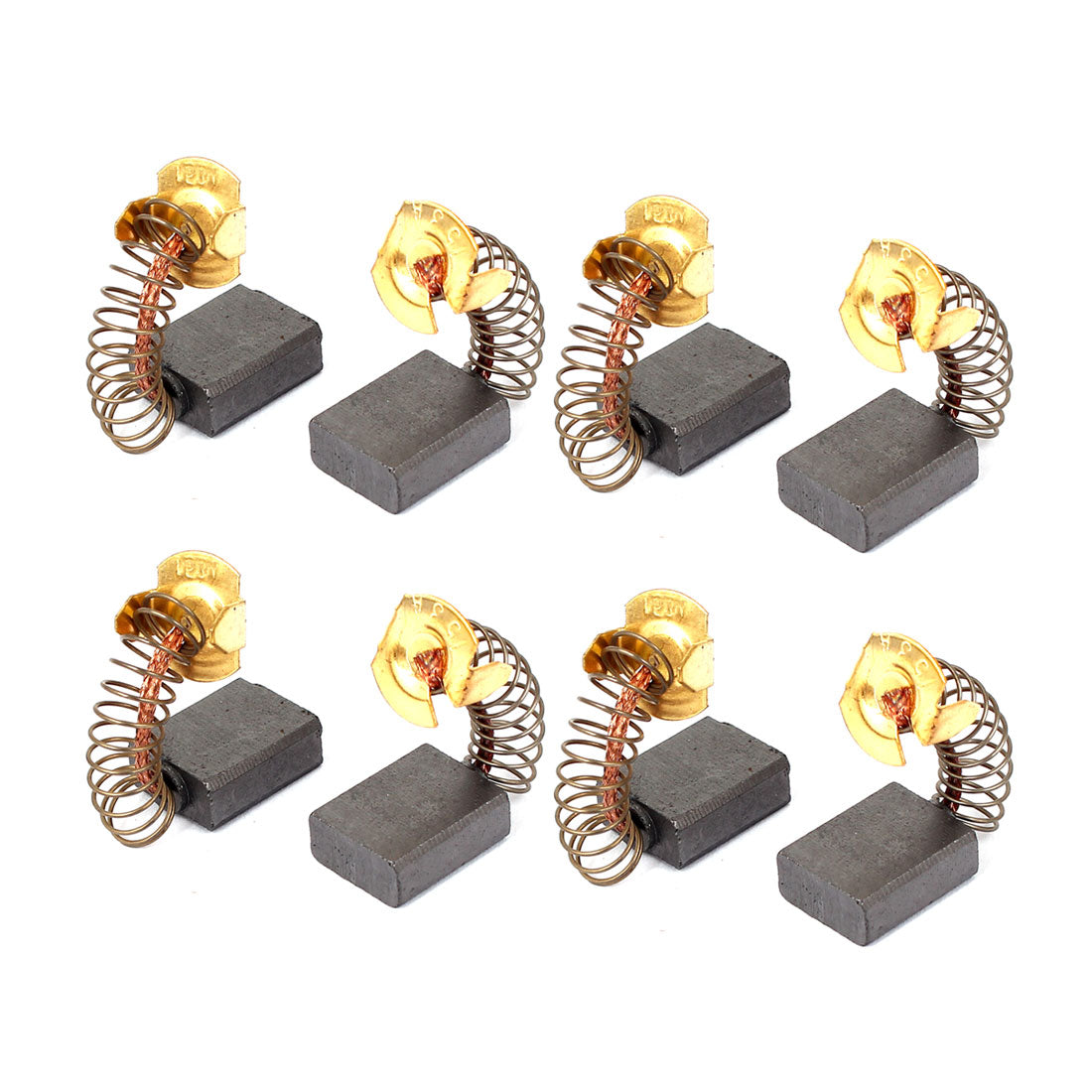uxcell Uxcell 8 Pcs Replacement Motor Carbon Brushes 17mm x 13mm x 6mm for Electric Motors